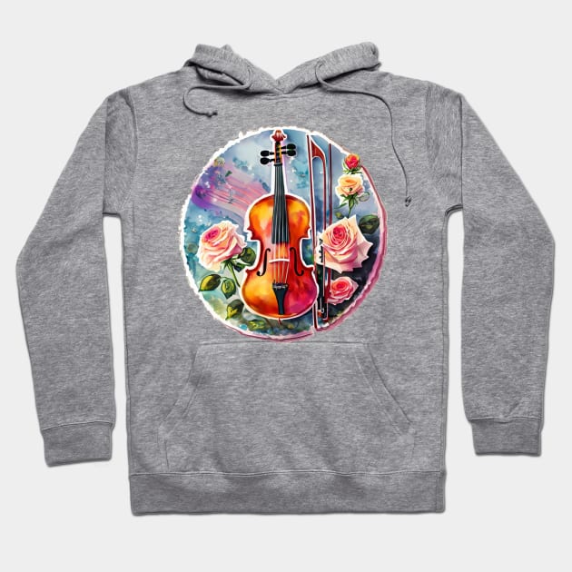 Violin Sonata Hoodie by ERArts